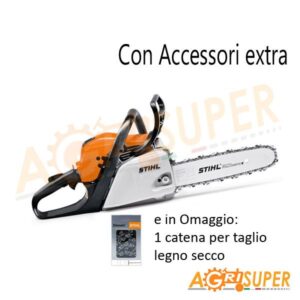 Motosega Stihl MS 211 con lama supplementare in omaggio