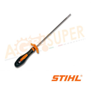 lima tondino stihl affilatura catena motosega