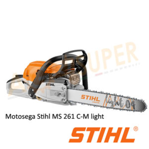 motosega stihl ms 261 c-m con lama light