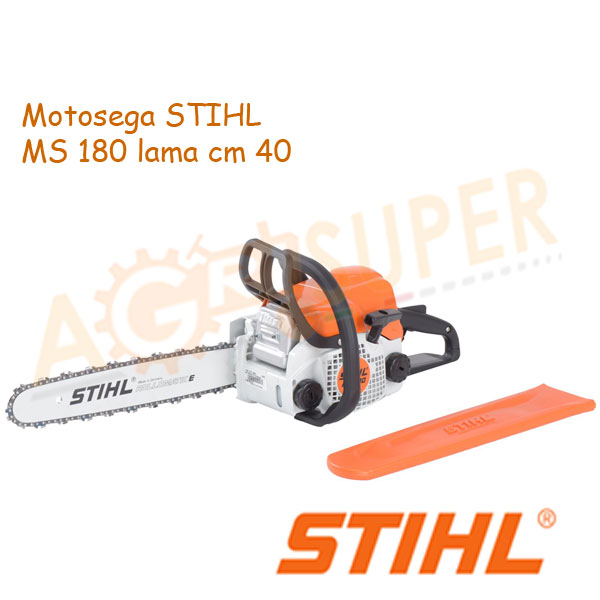 Motosega STIHL MS 180 lama CM.40 motore 2 mix